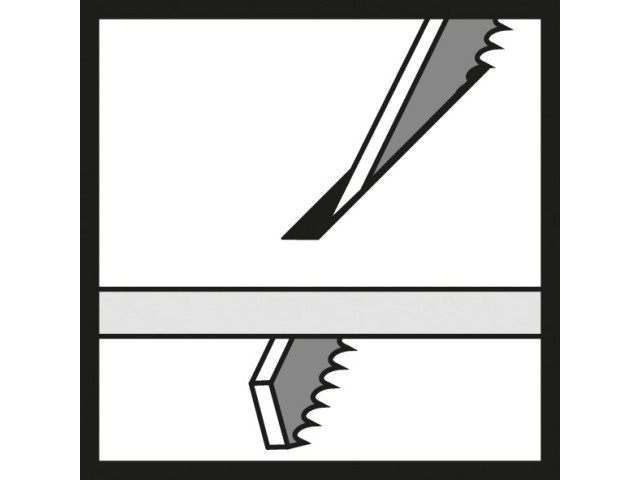 List vbodne žage Bosch, HCS, za les, 100mm, 2608637723